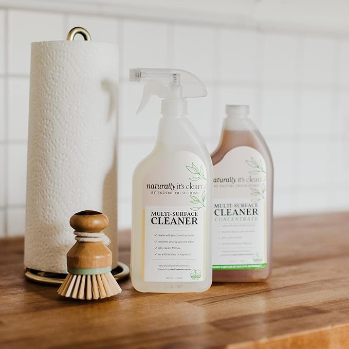 2 naturally it's clean Enzymatic Multi-Surface Cleaner 24 oz Concentrate
