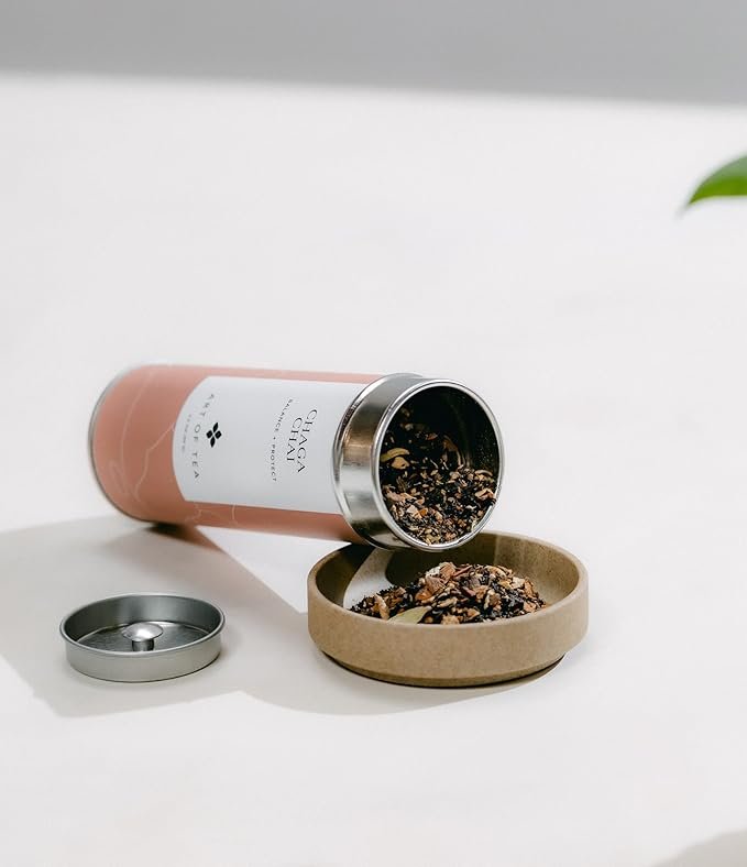2 Art of Tea | Chaga Chai 3oz (Chaga Mushroom Tea) | Wellness Loose Leaf Artisan Tea