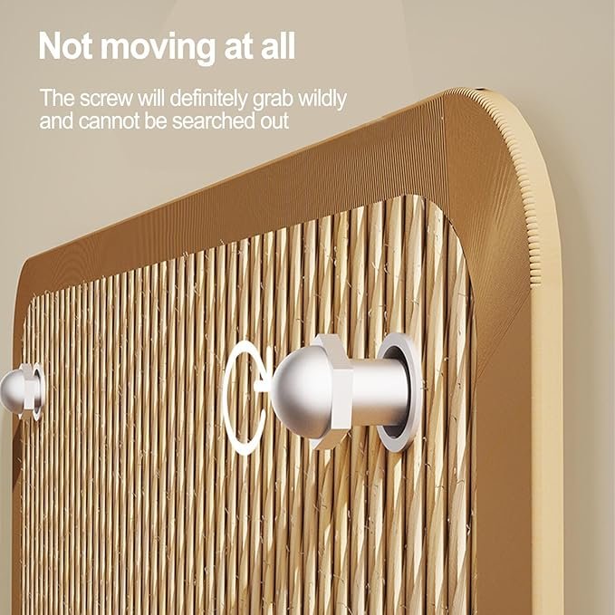 4 Sisal Cat Scratching Board - Wall Mounted Cat Scratcher - Couch Protector Perfect for Releasing Scratching Urges - for Pet Owners