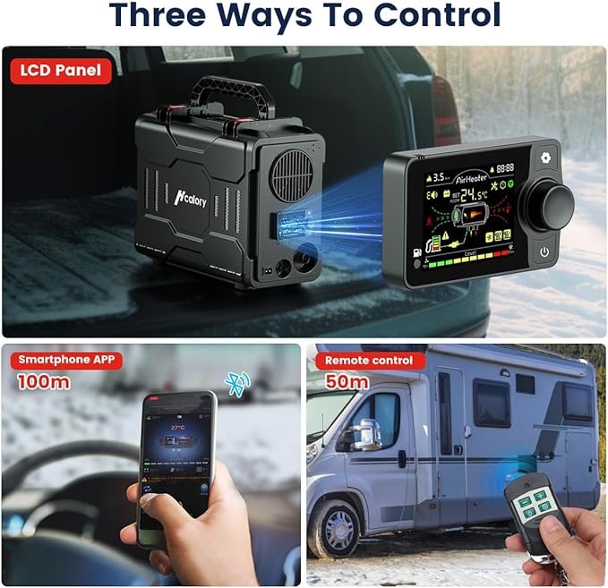 2 Revised name: 12V Portable Diesel Air Heater - HCALORY