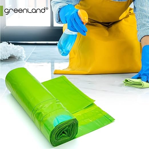 1 Greenland Eco-friendly 60 Waste Bags Designed for Simplehuman (Code H, 60 Bags, 8-9 Gallons)