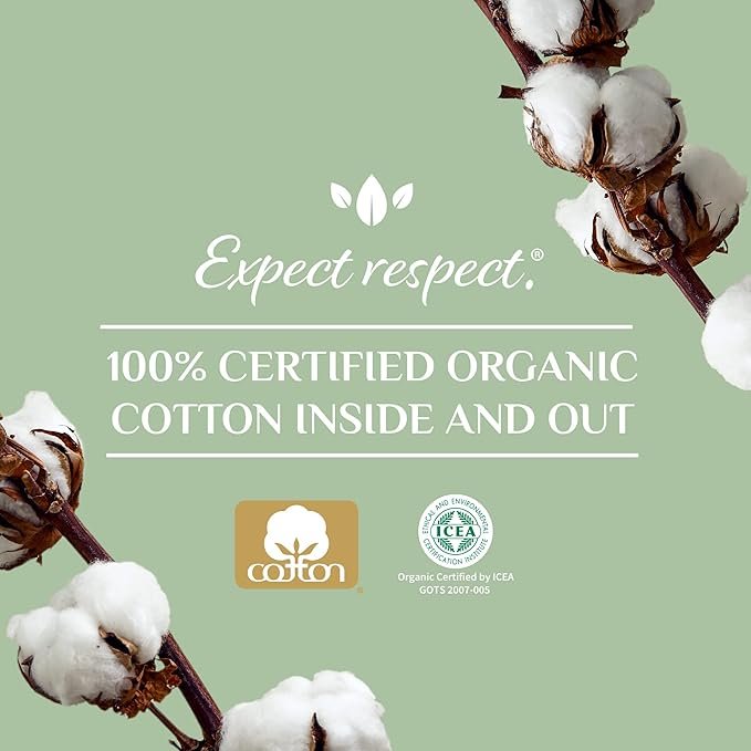 4 Organyc 100% Certified Organic Cotton Tampons, Bio-Based Eco-Applicator, 16 Count (Pack of 1)