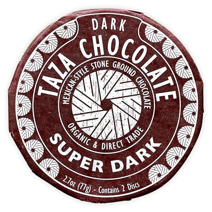 1 Taza Chocolate Organic Mexicano Disc 85% Dark Chocolate, Super Dark, 2.75 Ounce (12 Count), Vegan