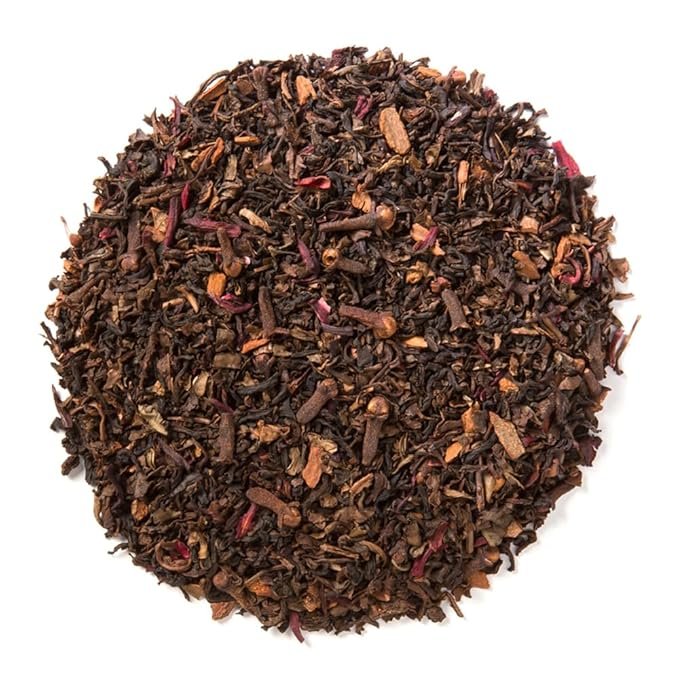 1 Davidson's Organics, Decaffeinated Spiced Raspberry, Loose Leaf Tea, 16-Ounce Bag