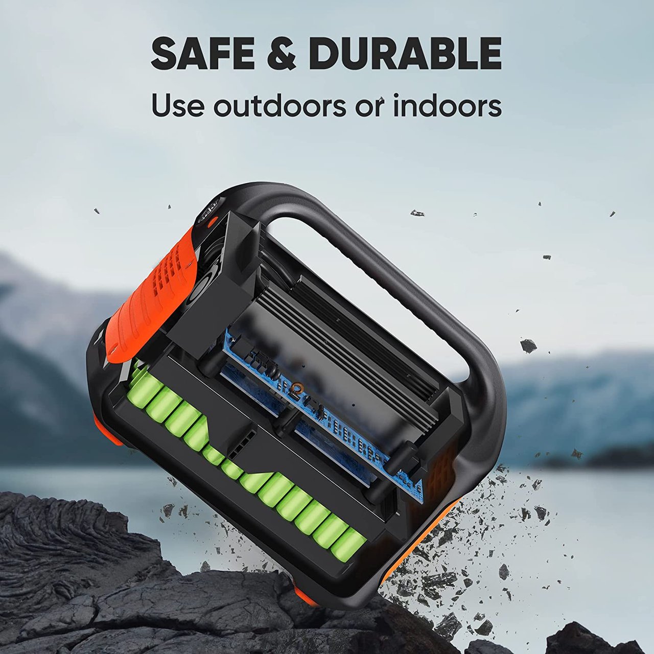 5 Renamed: Explorer 500 Portable Power Station by Jackery, 518Wh Lithium Battery Pack for Outdoor Activities and Travel, with 110V/500W AC Outlet (Solar Panel Not Included)