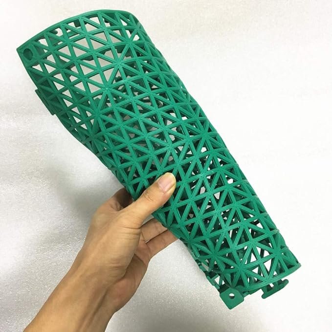 3 Green Interlocking Cushion Mat Tiles