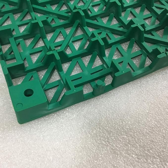 2 Green Interlocking Cushion Mat Tiles