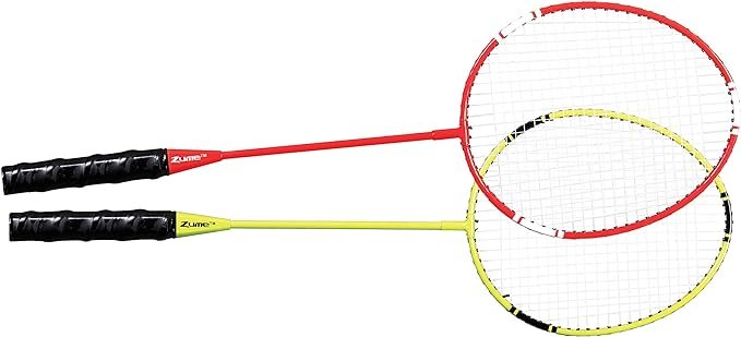 3 Zume Portable Shuttlecock Set with Standalone Base - Effortless Setup on Any Terrain - No Equipment or Anchoring Necessary
