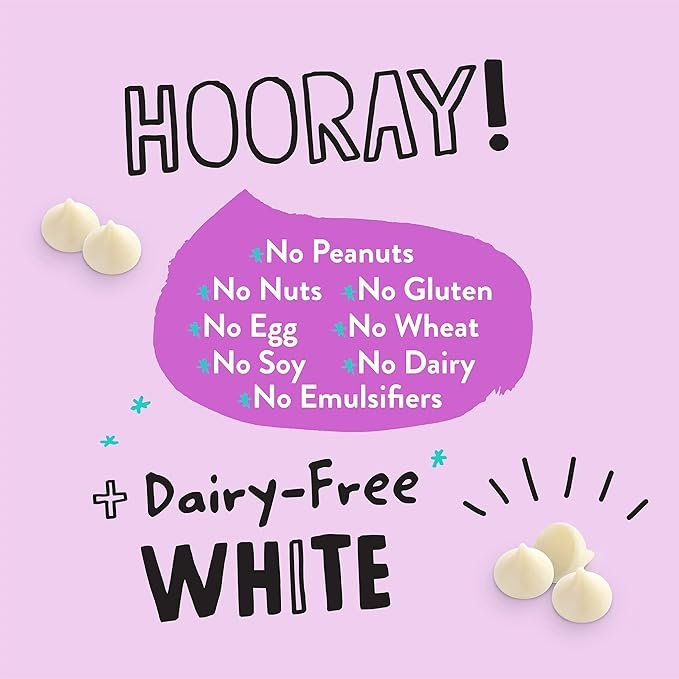 1 Pascha Bulk Organic Mini Vegan White Chocolate Chips, UTZ, Gluten Free & Non GMO, 10 Pounds