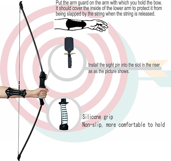 4 Teenage Outdoor Archery Set