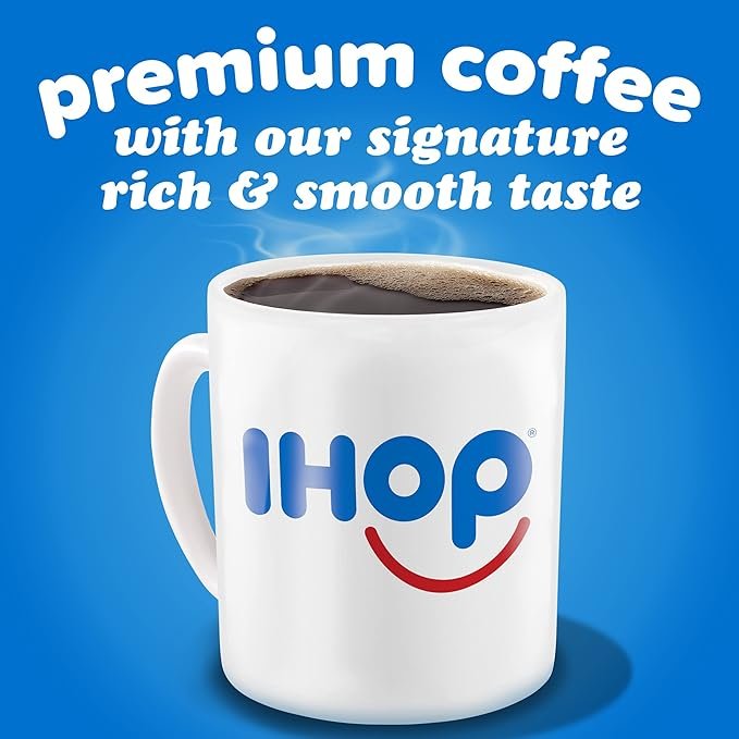 2 Medium Roast Keurig K-Cup Coffee Pods by IHOP, 10 ct Box