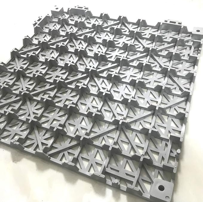 3 Gray Interlocking Cushion Mats
