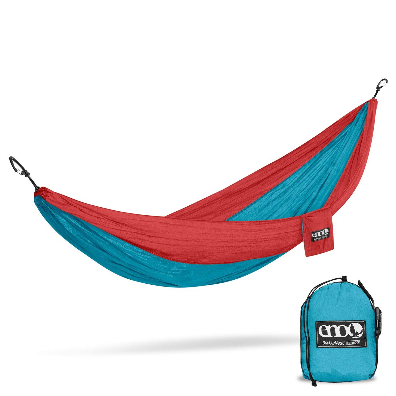 1 ENO, Eagles Nest Outfitters DoubleNest Lightweight Camping Hammock, 1 to 2 Person, Lavender/Violet