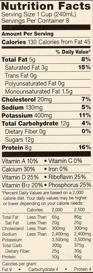 1 Horizon Lactose-Free Organic Reduced Fat Milk, 64 Fluid Ounces
