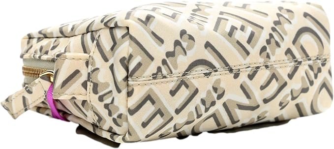 2 FENDI x Skims Nylon Avorio Small Beauty Pouch