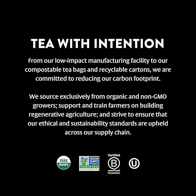 3 Choice Organics - Organic Apple Mate Tea (6 Pack) - Compostable - Contains Caffeine - 96 Organic Yerba Mate Tea Bags