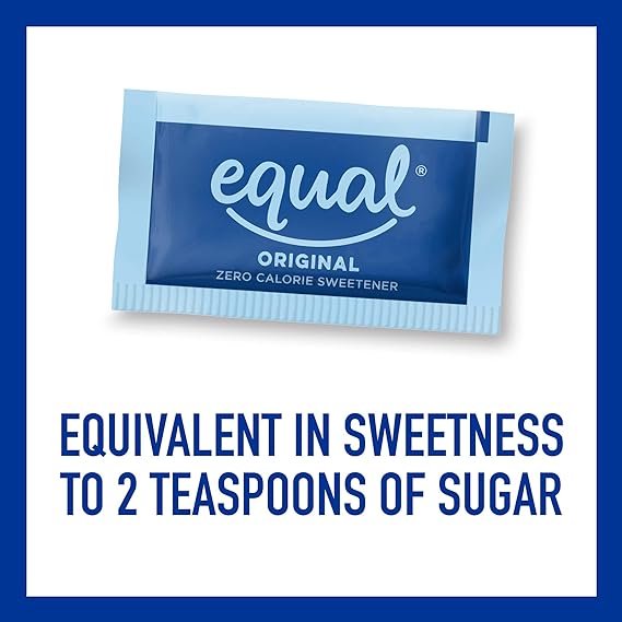3 EQUAL 0 Calorie Sweetener, Sugar Substitute, Zero Calorie Sugar Alternative Sweetener Packets, Sugar Alternative, 800 Count