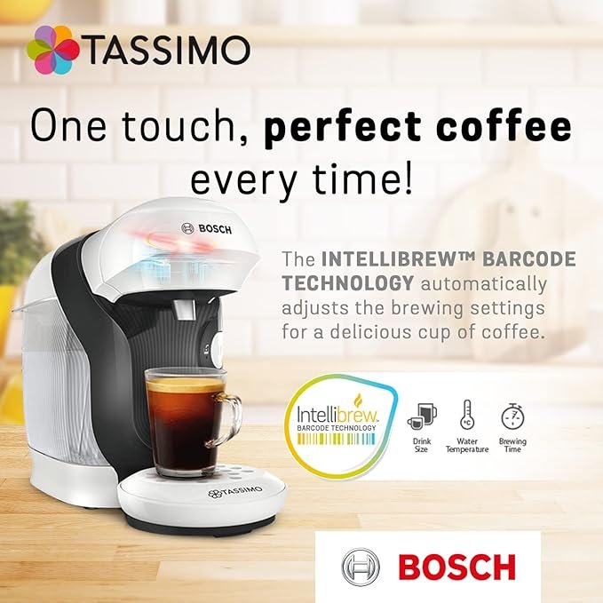 2 TASSIMO L'OR Decaffeinato Espresso Coffee Pods - 5 Packs (80 Servings)