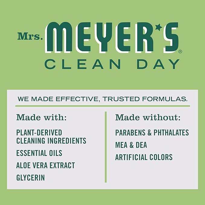 2 MRS. MEYER'S CLEAN DAY Liquid Dish Soap, Biodegradable Formula, Limited Edition Iowa Pine, 16 fl. oz - Pack of 3