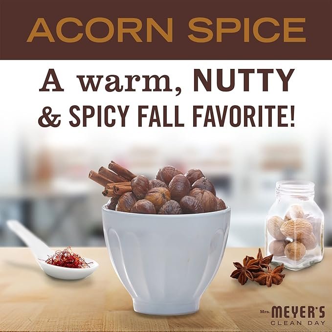 1 MRS. MEYER'S CLEAN DAY MRS. MEYER'S CLEAN DAY All-Purpose Cleaner Spray, Limited Edition Acorn Spice, 16 fl. oz - Pack of 3 3.81 pounds
