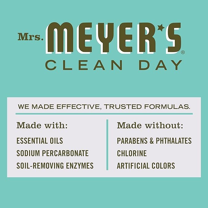 2 Mrs. Meyer’s Clean Day Automatic Dish Pacs, Dishwasher Pods, Basil Scent, 20 Pods (Pack of 3)