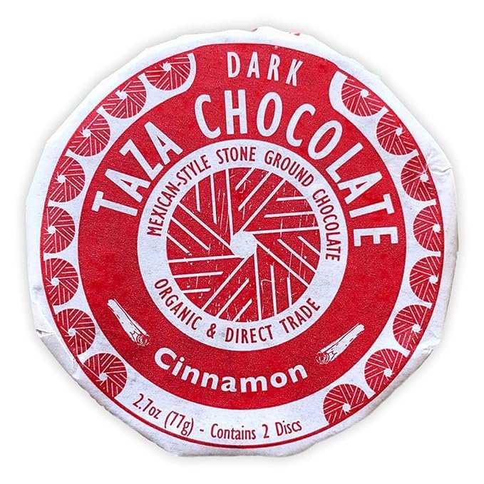 1 Taza Chocolate Organic Mexicano Disc 50% Dark Chocolate, Cinnamon, 2.7 Ounce (12 Count), Vegan