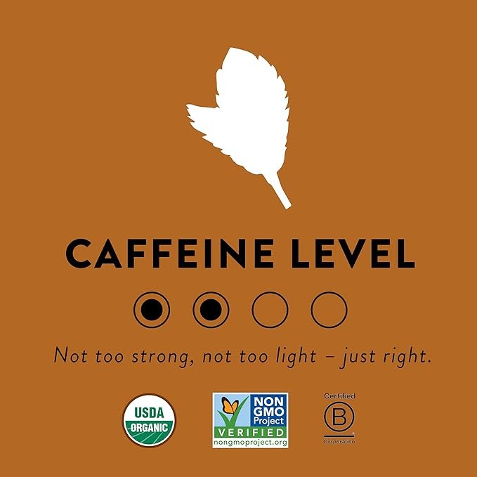 4 Choice Organic Cocoa Mint Puerh Tea, Caffeinated, 16 Bags (Pack Of 6)