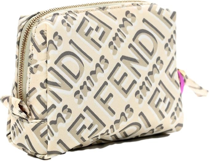 1 FENDI x Skims Nylon Avorio Small Beauty Pouch