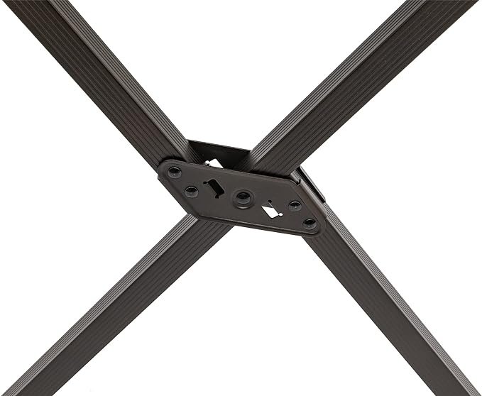 2 ALPS Outdoor Gear Portable Camping Table with Durable Roll Top Surface and Stable X Frame, Convenient Carry Bag, Multiple Sizes