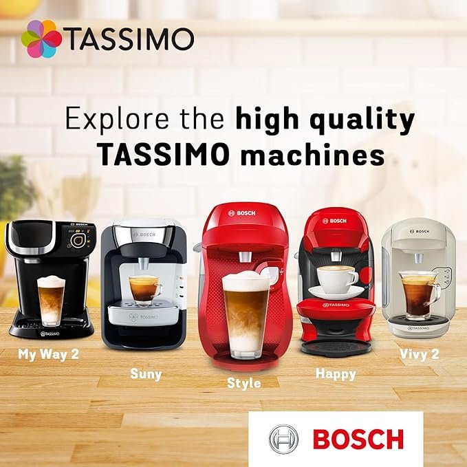 5 TASSIMO L'OR Decaffeinato Espresso Coffee Pods - 5 Packs (80 Servings)