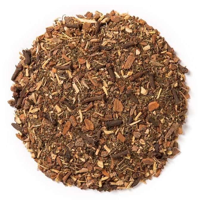 1 Davidson's Organics, Tulsi Rooibos Chai, Loose Leaf Tea, 16-Ounce Bag