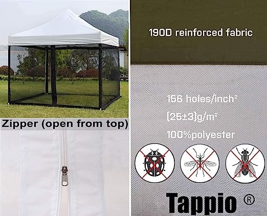 3 Outdoor Camping DIY Canopy Screen Wall Net
