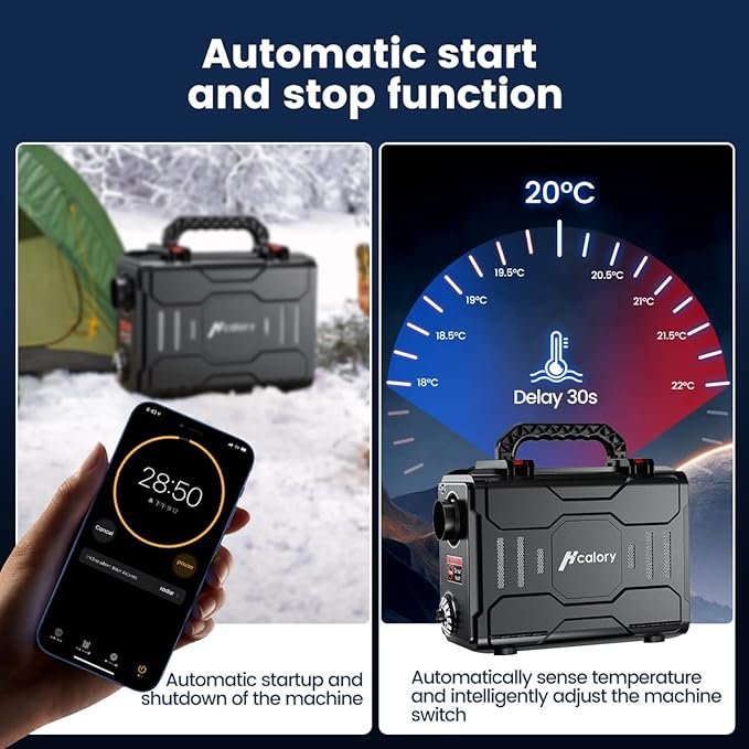 4 Revised name: 12V Portable Diesel Air Heater - HCALORY
