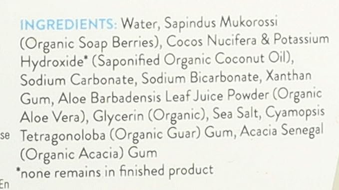 2 GreenShield Organic USDA Certified Organic Laundry Detergent, Free and Clear, 100 Ounce