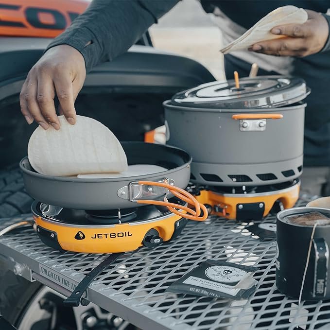 1 Genesis Basecamp Outdoor Cooking System with Camp Stove and Cookware