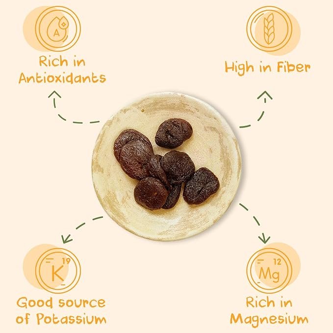 2 Sunny Fruit Soft Organic Turkish Dried Apricots - 1 Bag (5 Individual Portion Packs) | Healthy, Convenient Snack Packs | ORGANIC, NON-GMO, VEGAN, HALAL, KOSHER, NO PRESERVATIVES, NO SUGAR ADDED