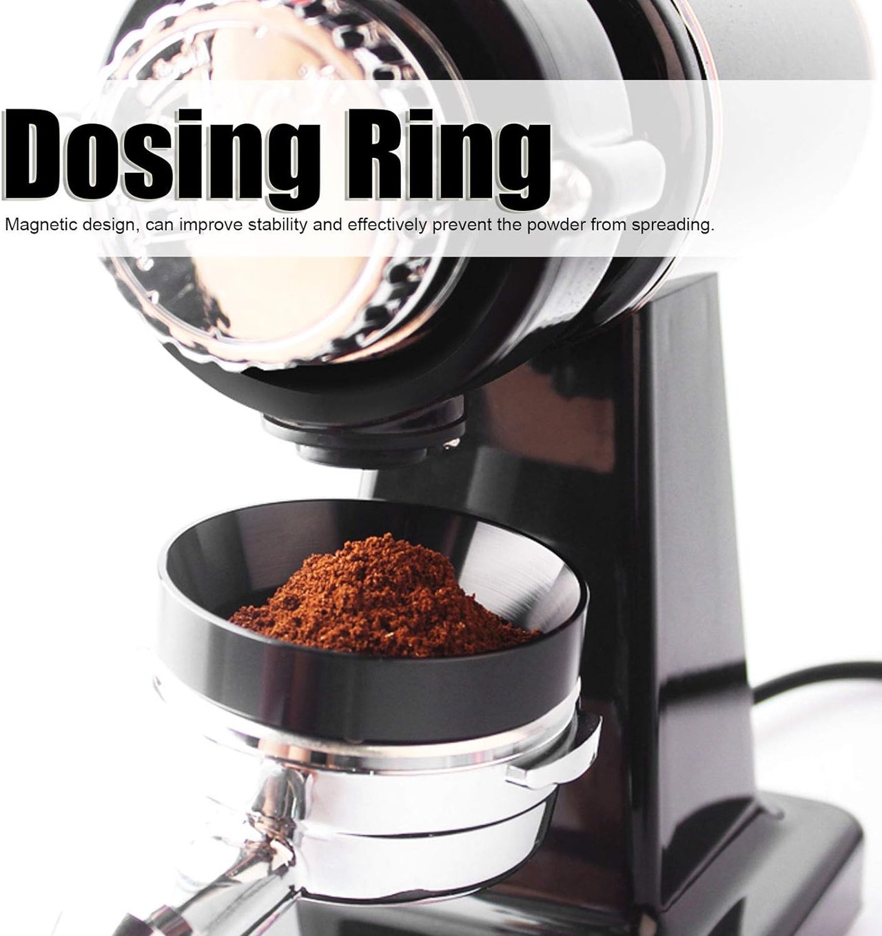 2 Aluminum Coffee Dosing Funnel - 51MM, Magnetic Replacement Accessory