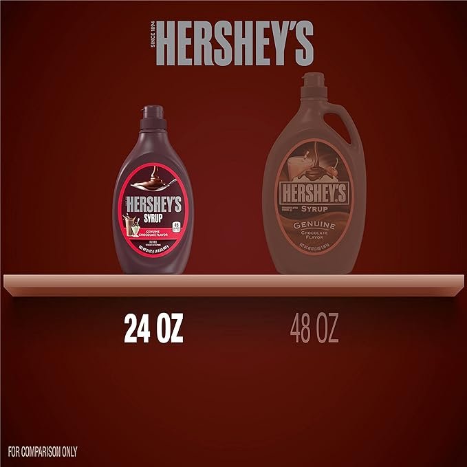 4 24 oz container of HERSHEY'S Chocolate Sauce