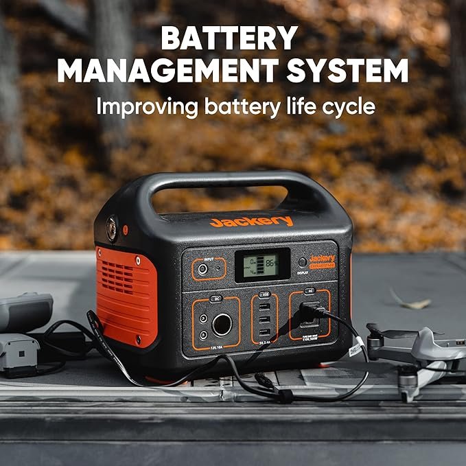 6 Renamed: Explorer 500 Portable Power Station by Jackery, 518Wh Lithium Battery Pack for Outdoor Activities and Travel, with 110V/500W AC Outlet (Solar Panel Not Included)