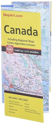 1 Canada Road Map