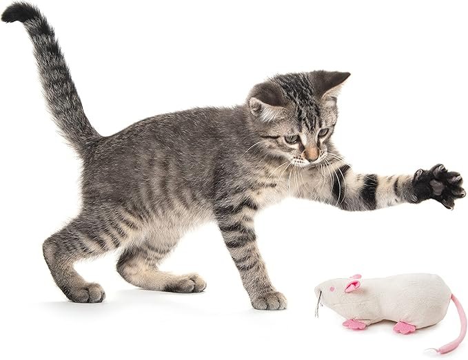 3 SmartyKat Rat Pack Kicker Plush Catnip Cat Toy - Randomly Selected Color, Jumbo