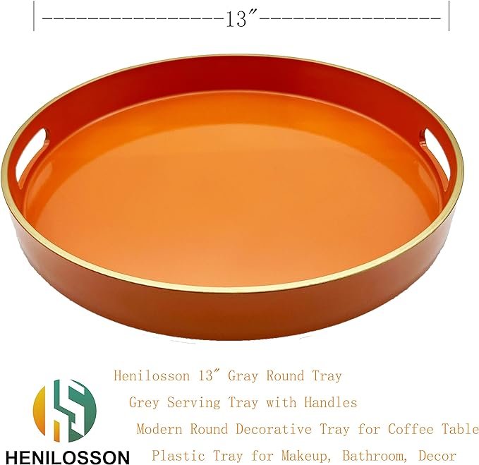 2 Henilosson Round Tray