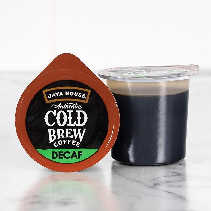 1 Renamed product: Decaffeinated Java House Cold Brew Coffee Concentrate Single Serve Liquid Pods, 1.35 Fl Oz (Pack of 12)