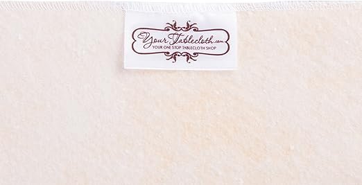 3 Yourtablecloth Heavy Duty Vinyl Rectangle or Square Tablecloth – 6 Gauge Heavy Duty Tablecloth – Flannel Backed – Wipeable Tablecloth with Vivid Colors & Many Sizes 52 x 52 Terra