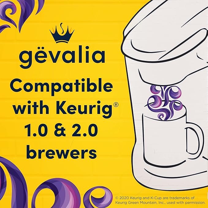 4 Gevalia Regal Brew K-Cup Coffee Pods (12 Count)