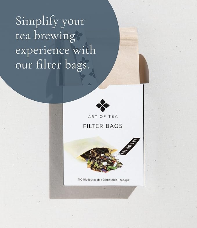 4 Art of Tea | Organic French Lemon Ginger 1.5oz Herbal Tea | Artisan Loose Leaf Tea Tin