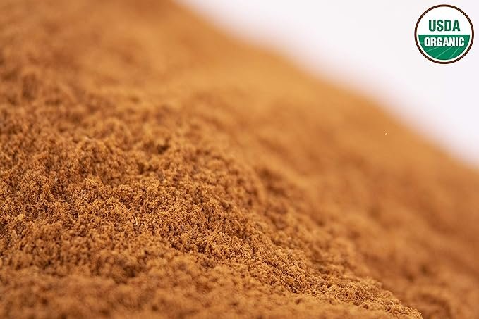 4 Ceylon Cinnamon Powder (1LB) | 100% CERTIFIED Organic | Freshly Ground Premium Sri Lanka Cinnamon For Exquisite Flavor and Aroma | Gluten Free & Non-GMO | Controlled and Packed in USA Food Facility