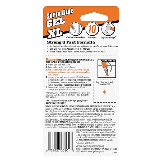 1 Gel Xtreme Large Size Adhesive - 25 Gram - Transparent - (1 Pack)