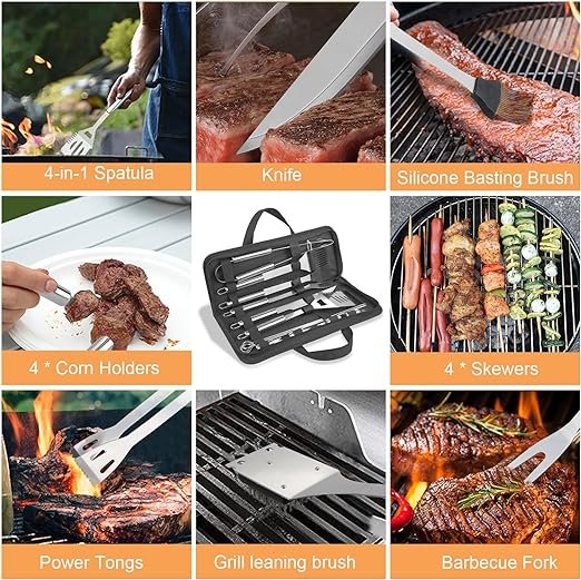 1 Anpro 21-Piece Grilling Collection for Dads