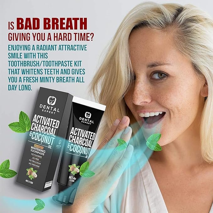 3 Activated Teeth Whitening Toothpaste - 2 Pack